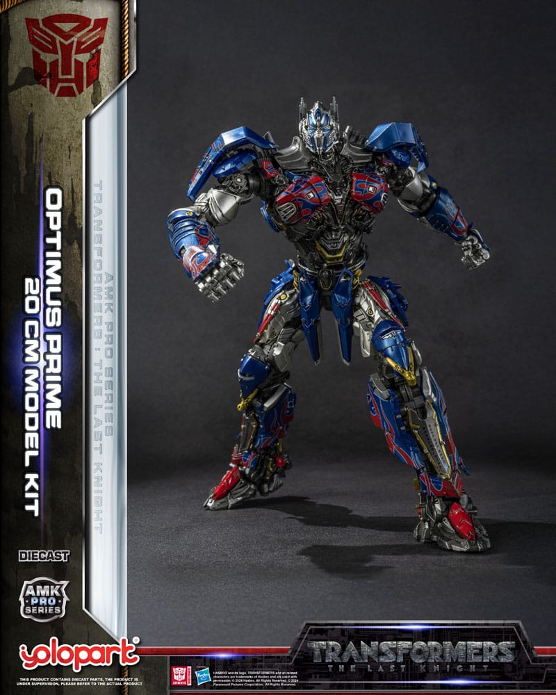 Transformers: The Last Knight AMK Pro Series Plastic Model Kit Optimus Prime (Oversea Version) 20 cm – Bild 7