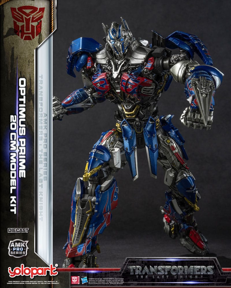 Transformers: The Last Knight AMK Pro Series Plastic Model Kit Optimus Prime (Oversea Version) 20 cm – Bild 10