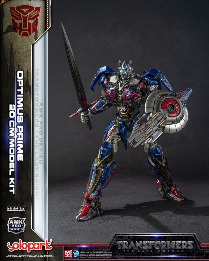 Transformers: The Last Knight AMK Pro Series Plastic Model Kit Optimus Prime (Oversea Version) 20 cm – Bild 11