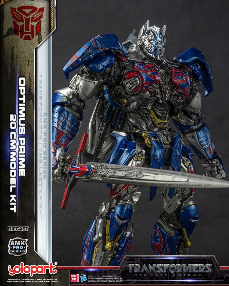 Transformers: The Last Knight AMK Pro Series Plastic Model Kit Optimus Prime (Oversea Version) 20 cm – Bild 12