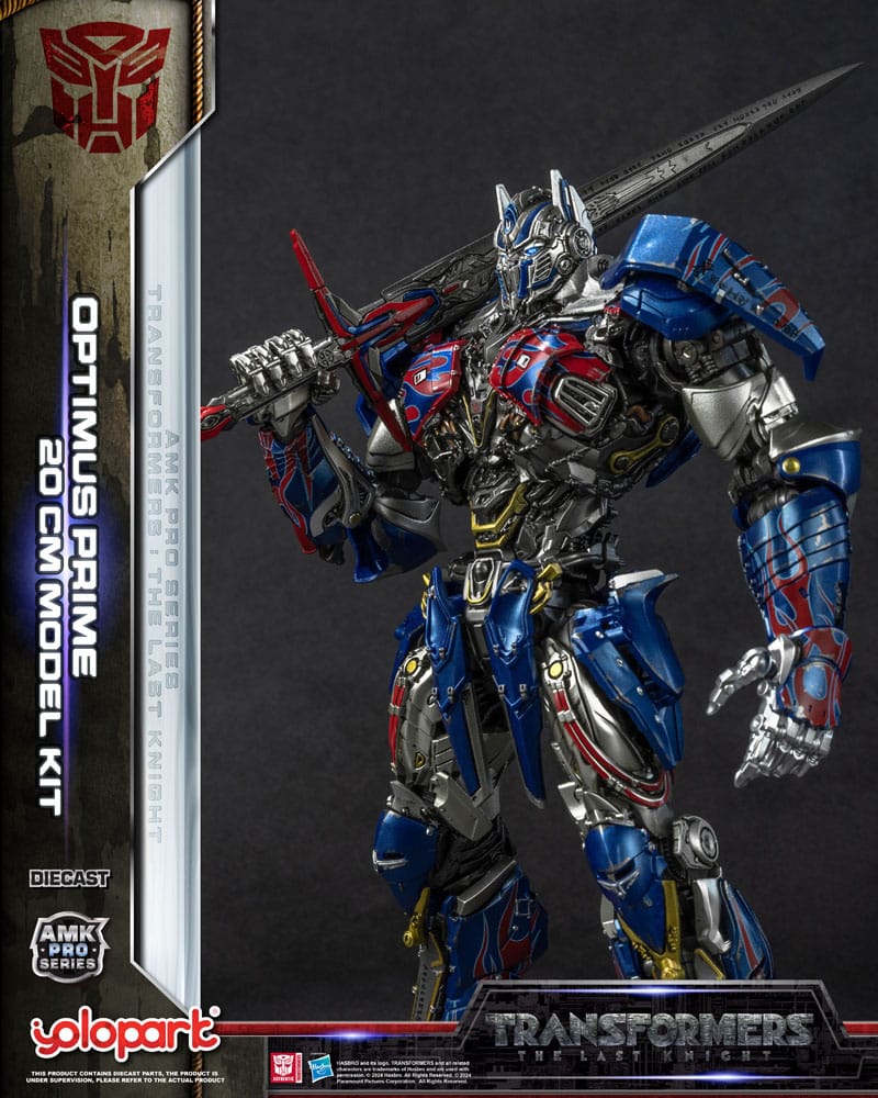 Transformers: The Last Knight AMK Pro Series Plastic Model Kit Optimus Prime (Oversea Version) 20 cm – Bild 14