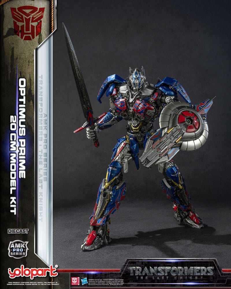 Transformers: The Last Knight AMK Pro Series Plastic Model Kit Optimus Prime (Oversea Version) 20 cm – Bild 15