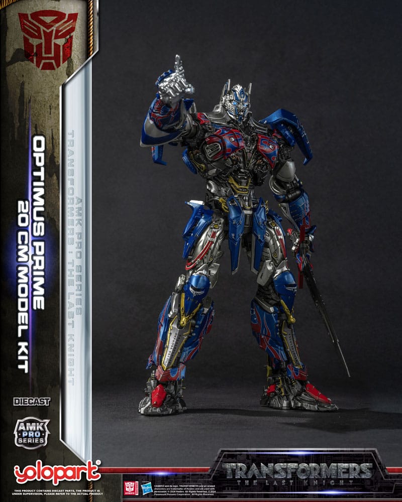 Transformers: The Last Knight AMK Pro Series Plastic Model Kit Optimus Prime (Oversea Version) 20 cm – Bild 17