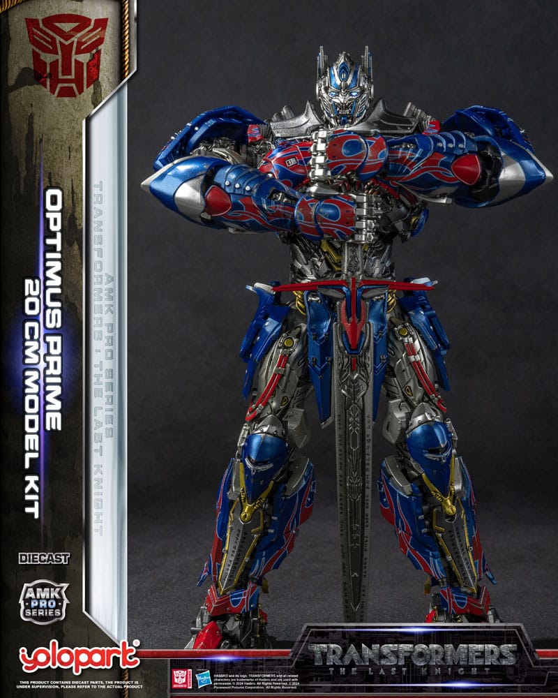 Transformers: The Last Knight AMK Pro Series Plastic Model Kit Optimus Prime (Oversea Version) 20 cm – Bild 18