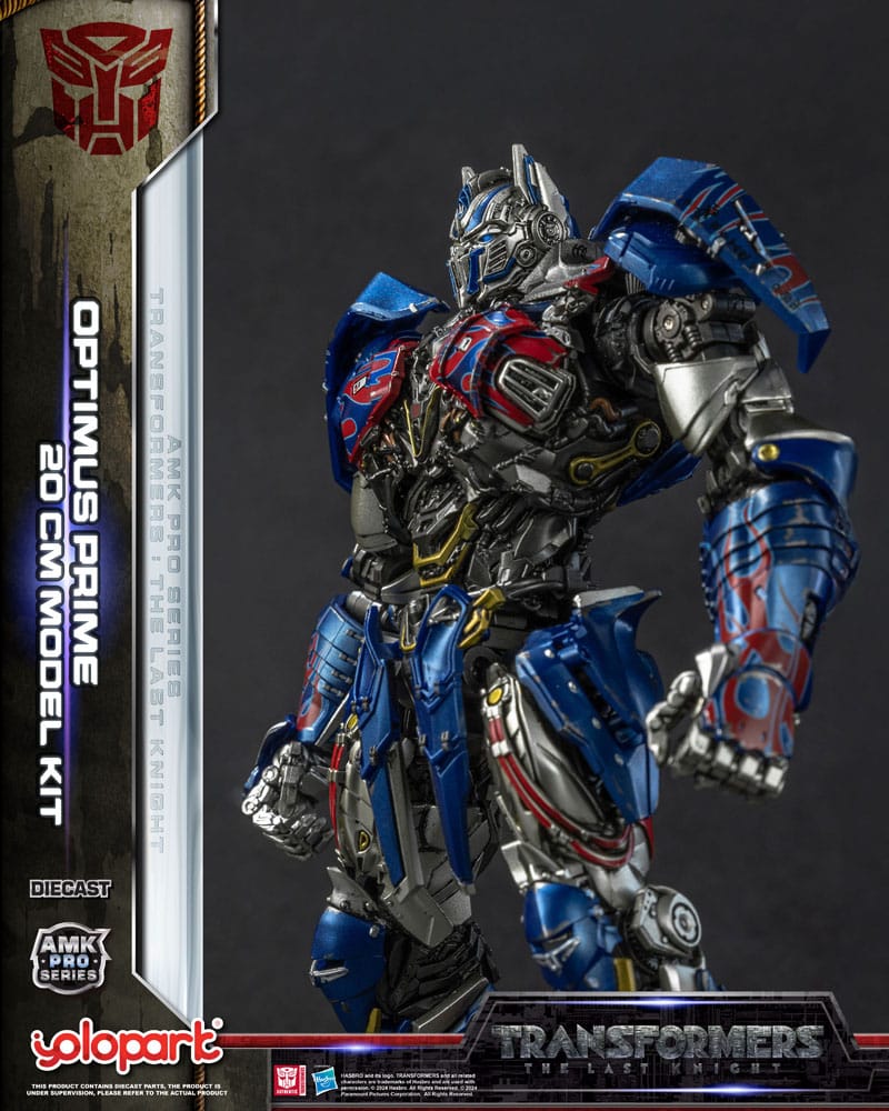 Transformers: The Last Knight AMK Pro Series Plastic Model Kit Optimus Prime (Oversea Version) 20 cm – Bild 20