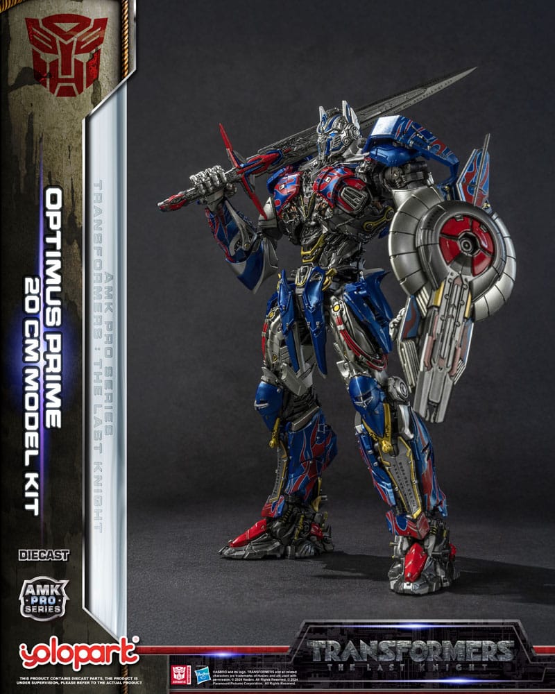 Transformers: The Last Knight AMK Pro Series Plastic Model Kit Optimus Prime (Oversea Version) 20 cm – Bild 21