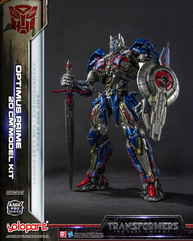 Transformers: The Last Knight AMK Pro Series Plastic Model Kit Optimus Prime (Oversea Version) 20 cm – Bild 22
