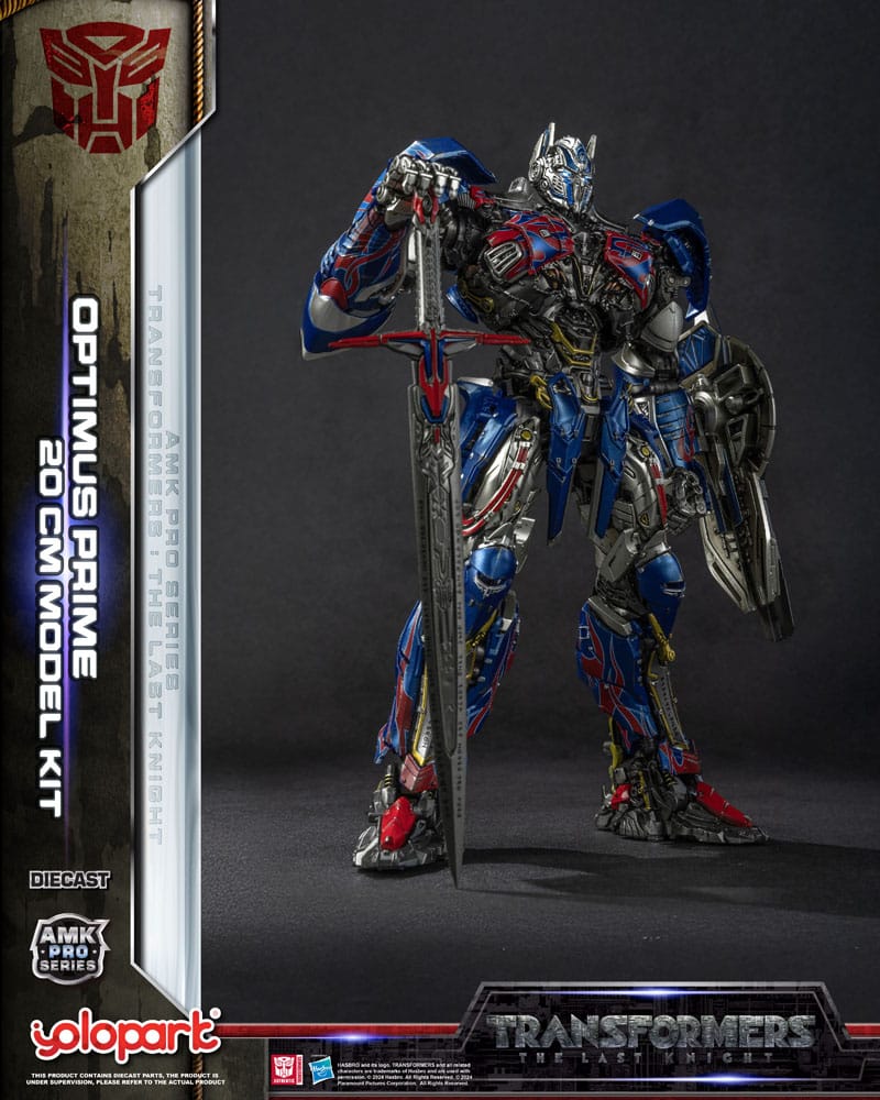 Transformers: The Last Knight AMK Pro Series Plastic Model Kit Optimus Prime (Oversea Version) 20 cm – Bild 23