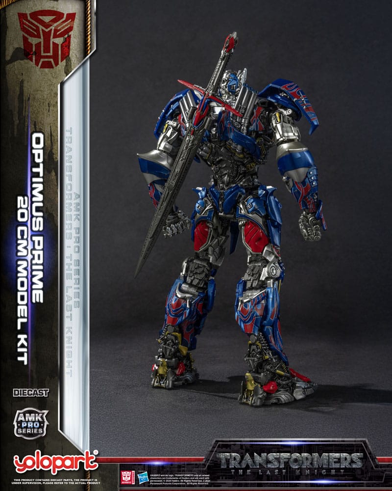 Transformers: The Last Knight AMK Pro Series Plastic Model Kit Optimus Prime (Oversea Version) 20 cm – Bild 25