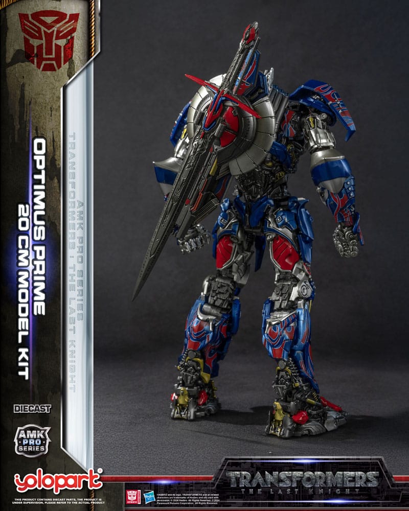 Transformers: The Last Knight AMK Pro Series Plastic Model Kit Optimus Prime (Oversea Version) 20 cm – Bild 26