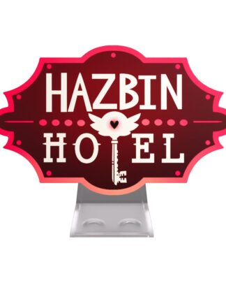 Hazbin Hotel Nachtlicht Logo Stand 13 cm