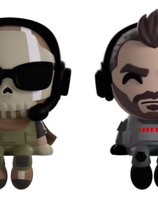 Call of Duty Vinyl Figuren Ghost & Soap Monitor Buddiez 7 cm