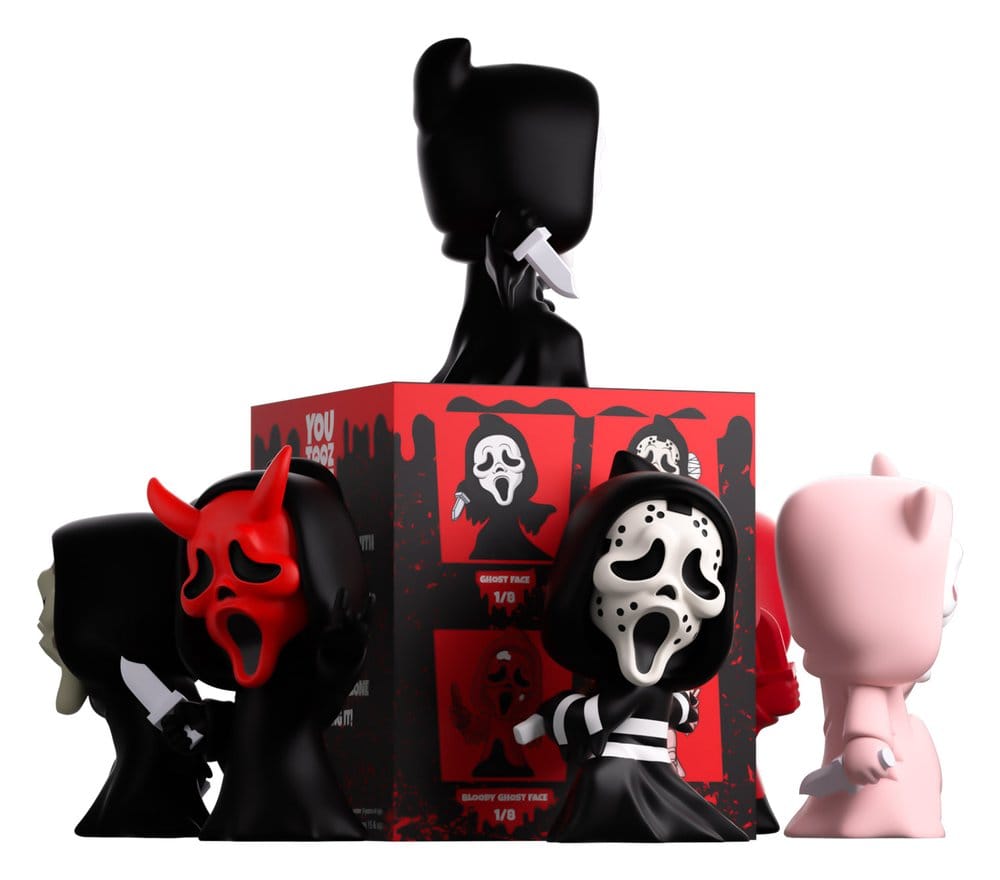 Ghost Face Vinyl Minifiguren Blind Box Sortiment (8) – Bild 3
