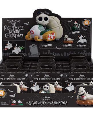 Nightmare Before Christmas Zoom Hero Rückzug-Fahrzeuge mit Figuren (Blind Box Ver.) Display (12)