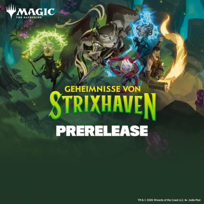 Prerelease - Geheimnisse von Strixhaven - Sonntag, 19. April 2026 - 12:00