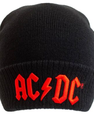ACDC Beanie Applique Logo