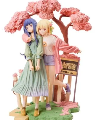 Lycoris Recoil PVC Figuren 2er-Pack Chisato Nishikigi & Takina Inoue Spring Ver. 25 cm
