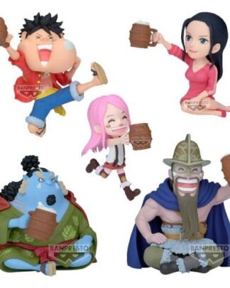 One Piece World Collectable Figure Minifiguren 7 cm Banquet 1 Blind Box Display (12)