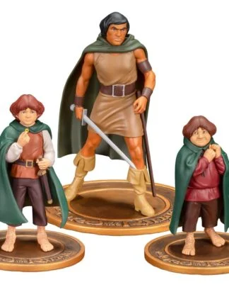 Der Herr der Ringe Animated Film PVC Figuren 3er-Pack Frodo, Aragorn, and Samwise