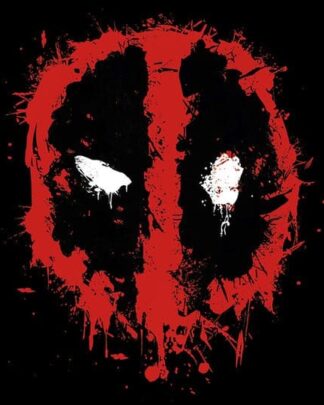 Deadpool Leinwandbild Splat 40x40 cm