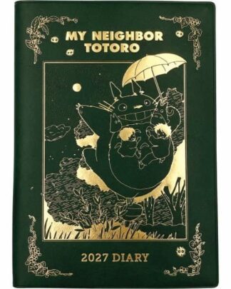 Mein Nachbar Totoro Tagebuch Totoro spinning top green gold foil