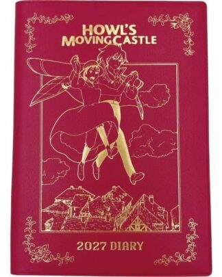 Das wandelnde Schloss Tagebuch Hauru & Sophie red gold foil