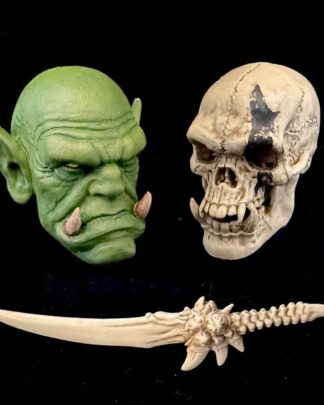 Mythic Legions Zubehör-Set für Actionfiguren Enemy Head Pack