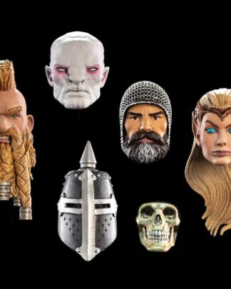 Mythic Legions Zubehör-Set für Actionfiguren 5er-Pack Heads