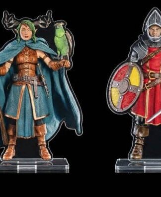 Mythic Legions Acryl-Standees 4er-Pack Heroic Set B 3 cm