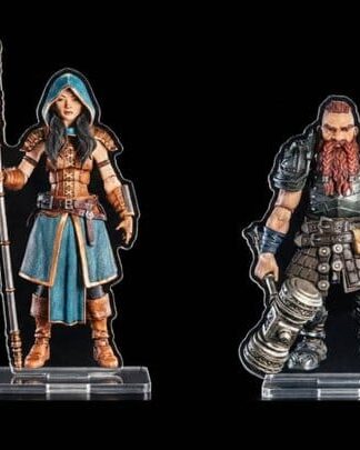 Mythic Legions Acryl-Standees 4er-Pack Heroic Set A 3 cm