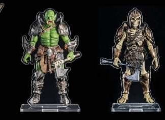 Mythic Legions Acryl-Standees 4er-Pack Villainous Set A 3 cm