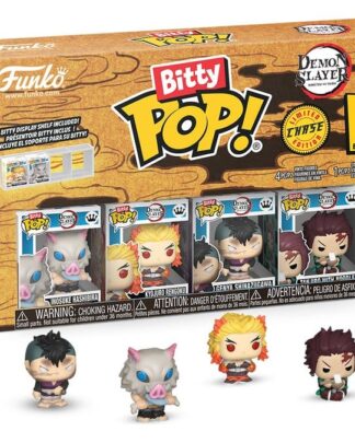 Demon Slayer: Kimetsu no Yaiba Bitty POP! Vinyl Figuren 4er-Pack Inosuke 2,5 cm