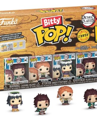 Demon Slayer: Kimetsu no Yaiba Bitty POP! Vinyl Figuren 4er-Pack Tanjiro 2,5 cm