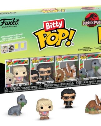 Jurassic Park Bitty POP! Vinyl Figuren 4er-Pack Triceratops 2,5 cm