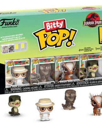 Jurassic Park Bitty POP! Vinyl Figuren 4er-Pack Series 2 2,5 cm