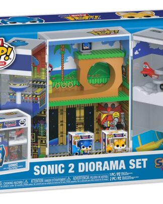 Sonic 2 Bitty POP! Boxes Vinyl Figur Diorama Set