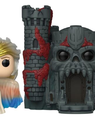 Masters of the Universe (2026) POP! Town Vinyl Figur Sorceress w/Castle Grayskull 9 cm