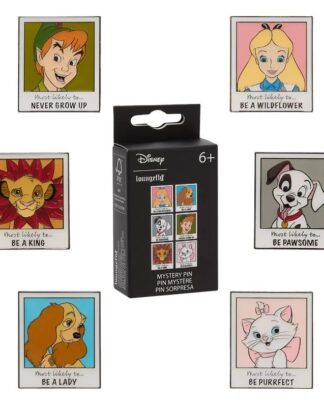 Disney by Loungefly Ansteck-Pins Blind Box Classics Year Book Display (12)