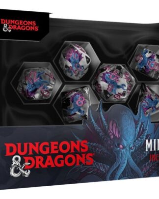 Dungeons & Dragons Monsters Resin Inclusion Würfel Set Mind Flayer (7)