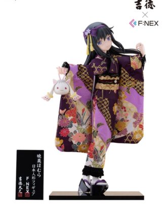 Puella Magi Madoka Magica F:NEX PVC Statue 1/4 Rebellion Homura Akemi Japanese Doll 45 cm