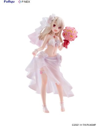 Fate/kaleid liner Prisma Illya: Licht - The Nameless Girl F:NEX PVC Figur 1/7 Illyasviel von Einzbern Wedding Swimsuit Ver. 21 cm