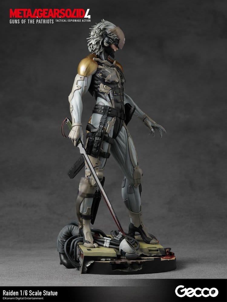 Metal Gear Solid 4 Guns of the Patriots Statue 1/6 Raiden 32 cm – Bild 5