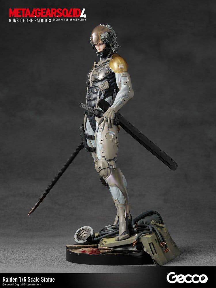 Metal Gear Solid 4 Guns of the Patriots Statue 1/6 Raiden 32 cm – Bild 12