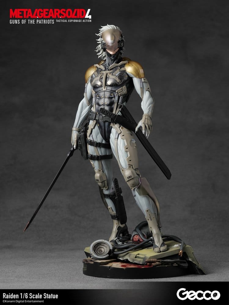 Metal Gear Solid 4 Guns of the Patriots Statue 1/6 Raiden 32 cm – Bild 26