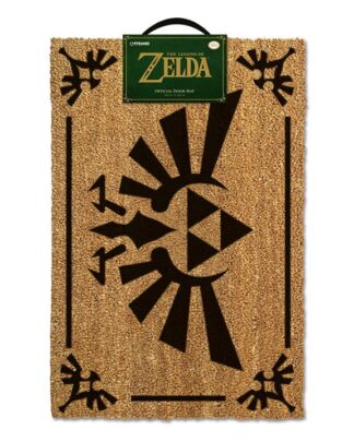The Legend of Zelda Fußmatte (Triforce Black) 60 x 40 cm