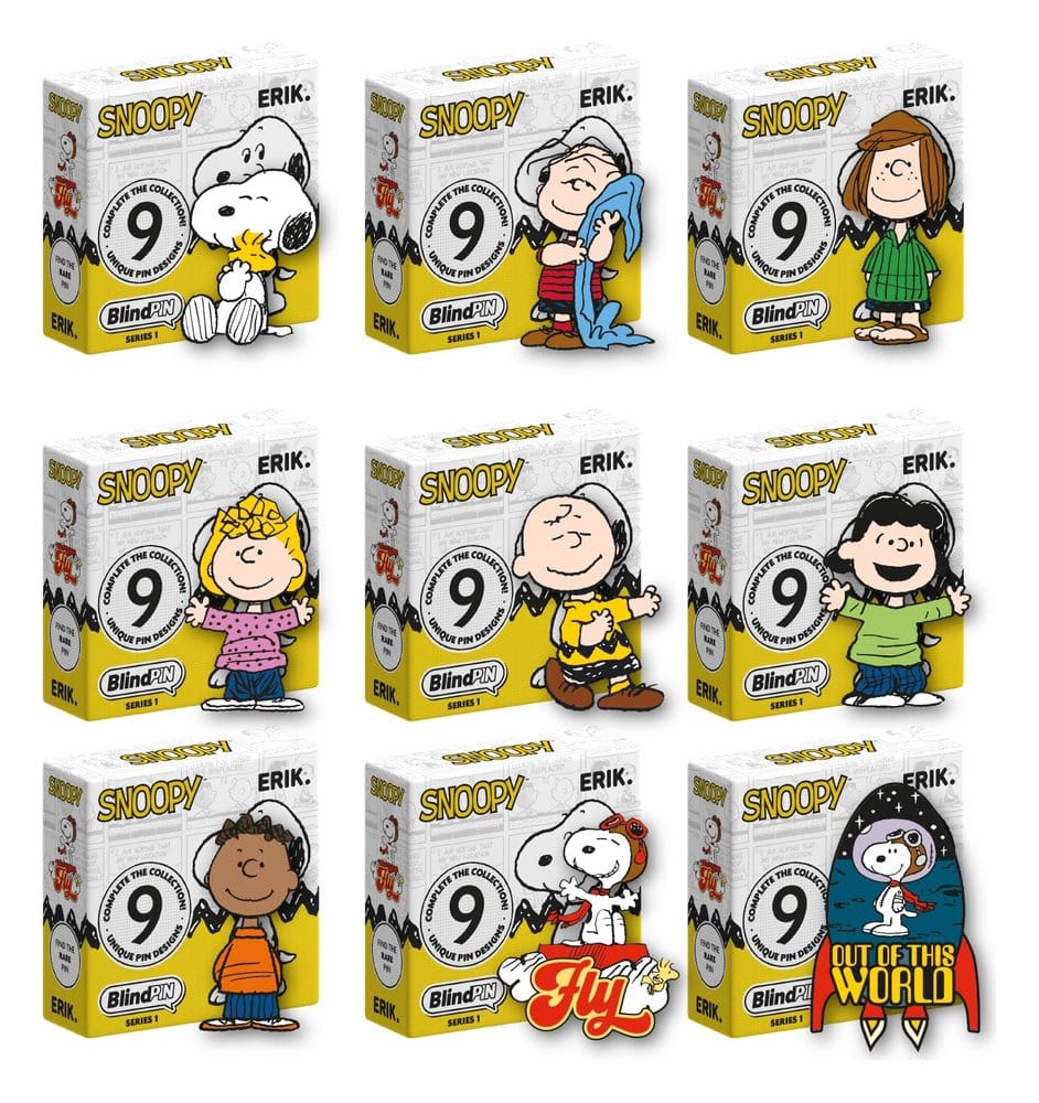 Peanuts Ansteck-Pins Serie 1 Display (24) – Bild 2