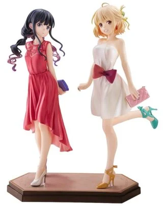 Lycoris Recoil Pop Up Parade PVC Figuren 2er-Pack Chisato Nishikigi & Takina Inoue: After Party! Ver. L Size