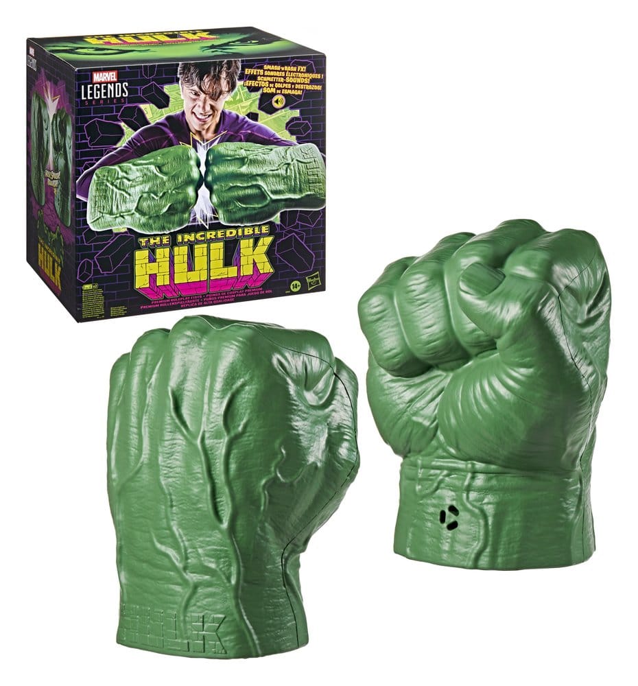 The Incredible Hulk Marvel Legends Premium Roleplay-Fäuste – Bild 3