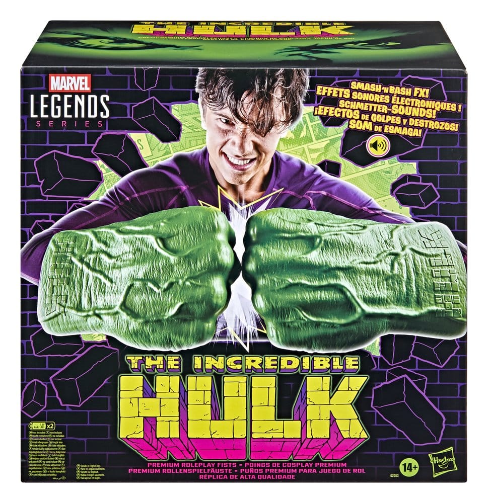 The Incredible Hulk Marvel Legends Premium Roleplay-Fäuste – Bild 4