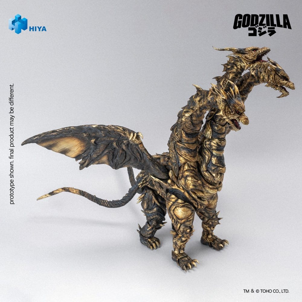 Godzilla: Final Wars (2004) Exquisite Basic Series Actionfigur Keizer Ghidorah 25 cm – Bild 4